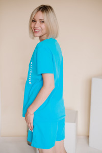 Женский костюм ЖК 035 (бирюзовый)