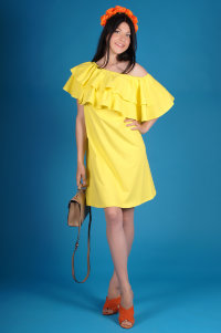 Платье П 401 (желтый)