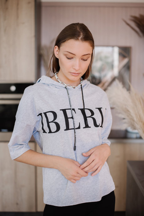 Туника Т 394 (меланж серый) 