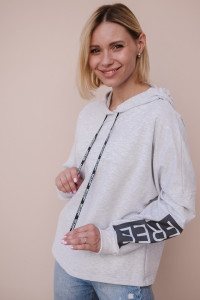 Туника Т 245/3 (меланж серый)